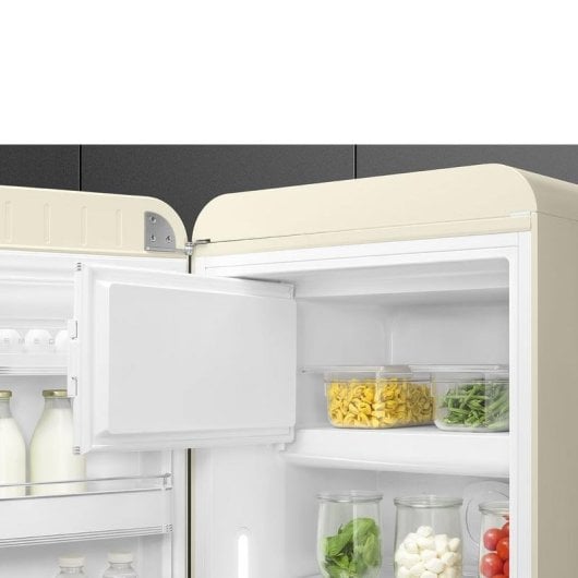 Frigorífico Una Puerta SMEG FAB28LCR6 No Frost 153 cm 270L C Crema Retro