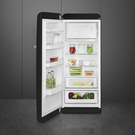 Frigorífico Una Puerta SMEG FAB28LBL6 No Frost 153 cm 270L C Negro