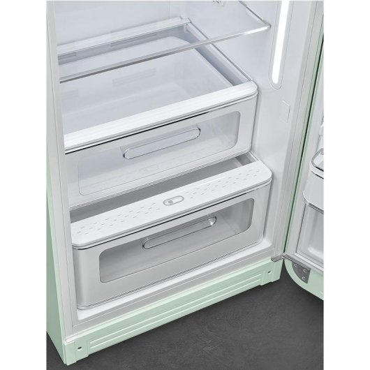 Frigorífico Una Puerta SMEG FAB28RPG6 No Frost 153cm 270L C Verde Pastel