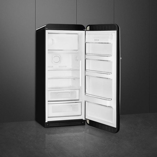 Frigorífico Una Puerta SMEG FAB28RBL6 No Frost 153cm 270L C Negro
