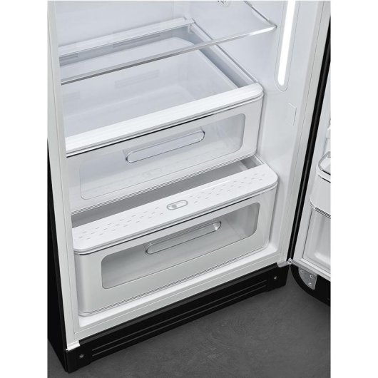 Frigorífico Una Puerta SMEG FAB28RBL6 No Frost 153cm 270L C Negro