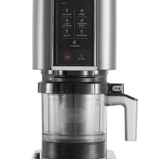 Heladeira Ninja NC302EU 800W 473ml 2 Taças Preta Compacta