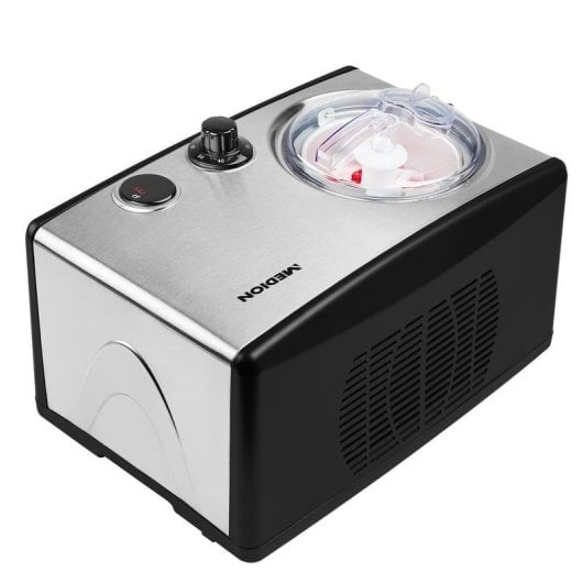 Heladora MEDION MD 18387 compressor preto prateado 1,5L LED 150W