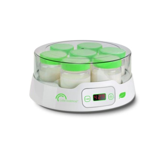 Yogurtière LITTLE BALANCE Yogurt 7 Digital 1,33L 7 pots écran minuteur