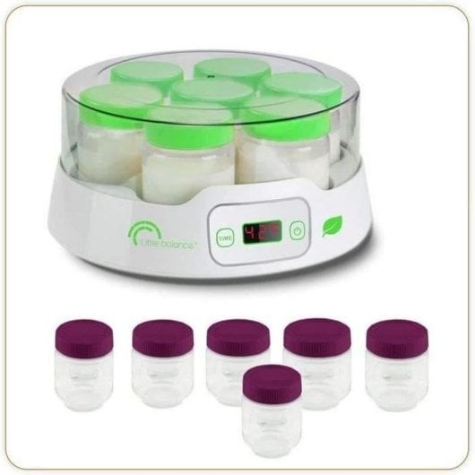 Yogurtière LITTLE BALANCE Yogurt 7 Digital 1,33L 7 pots écran minuteur