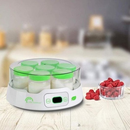 Yogurtière LITTLE BALANCE Yogurt 7 Digital 1,33L 7 pots écran minuteur