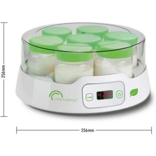 Yogurtière LITTLE BALANCE Yogurt 7 Digital 1,33L 7 pots écran minuteur