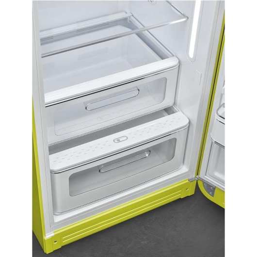 Frigorífico Una Puerta SMEG FAB28RLI6 No Frost 153cm 270L C Verde