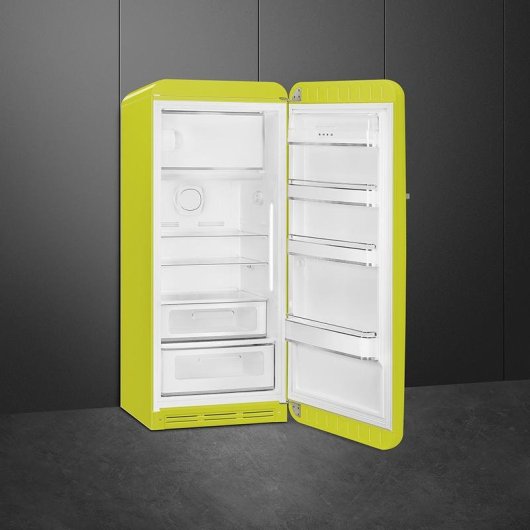 Frigorífico Una Puerta SMEG FAB28RLI6 No Frost 153cm 270L C Verde