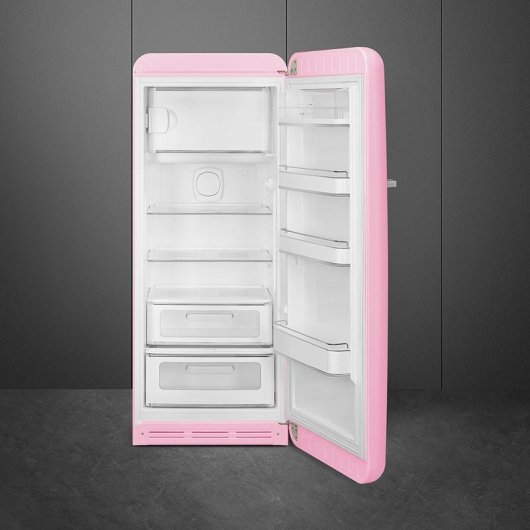 Frigorífico Una Puerta SMEG FAB28RPK6 No Frost 153cm 270L C Rosa