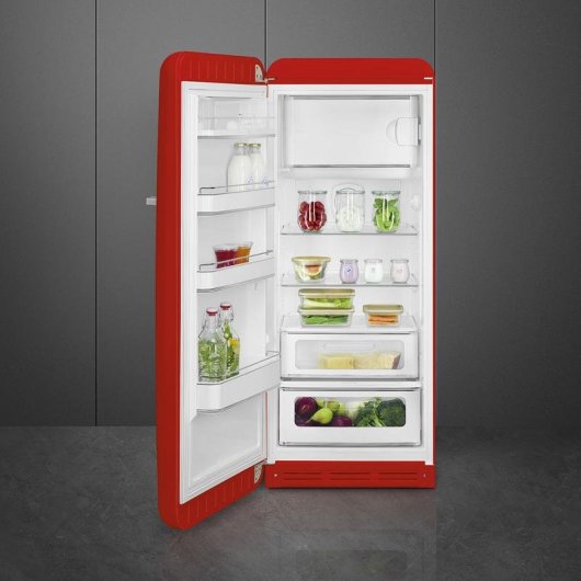 Frigorífico Una Puerta SMEG FAB28LRD6 No Frost 153cm 270L C Rojo