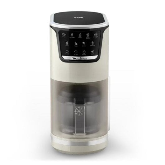 Heladeira Moulinex Dolci MJ602AF0 1,4L 600W 3 Recipientes Touch Branca