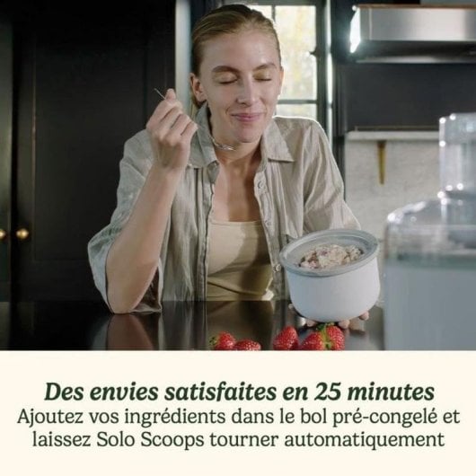 Heladora CUISINART Solo Scoops capacité 0,475 L 12 W Gris