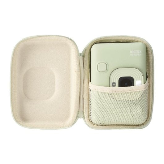 Estojo para Câmara Fujifilm Instax Mini LiPlay Velvet Matcha Green Compacto