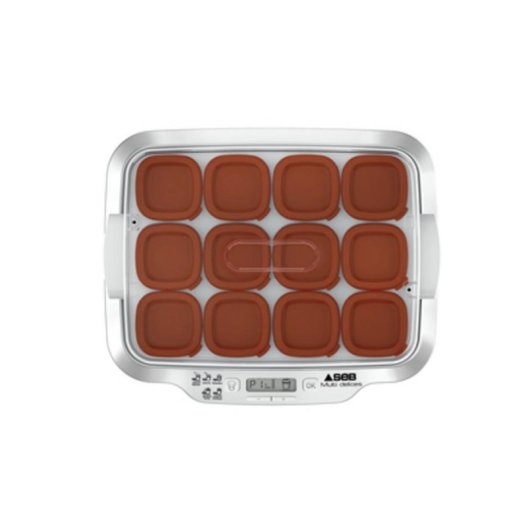 Yogurtière SEB YG661A00 600 W 1,68 L 12 pots écran inox