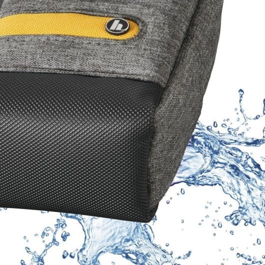 Kameratasche Hama Terra 00121302 Grau Polyester wasserfest stoßfest Universal