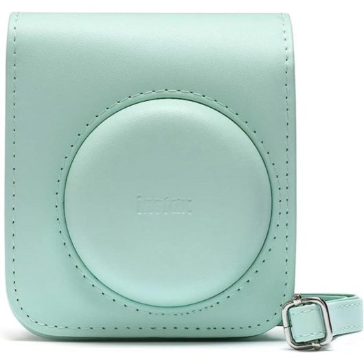 Kit para Câmara Fujifilm Instax Mini 12 Verde Funda Poliuretano e Acessórios