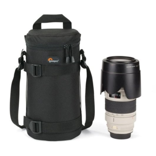 Étui pour objectif Lowepro Lens Case 11x26 Noir fermeture OverLap résistance