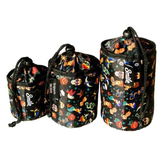 Funda para Objetiva Smile GNAM GNAM Pin Up Resistente a Poeira Multicolor 160x95mm