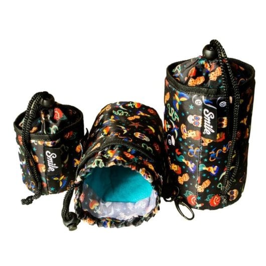 Funda para Objetiva Smile GNAM GNAM Pin Up Resistente a Poeira Multicolor 160x95mm