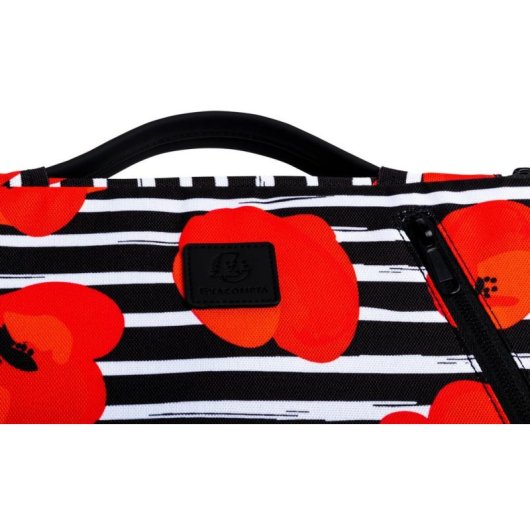 Housse ordinateur portable Exacompta Mohnblume 14 pouces polyester recyclé motif poignée