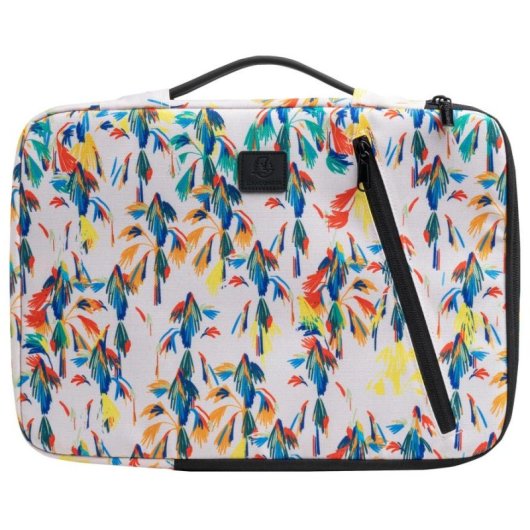 Funda Exacompta Afrika 14" poliéster reciclado multicolor resistente salpicos