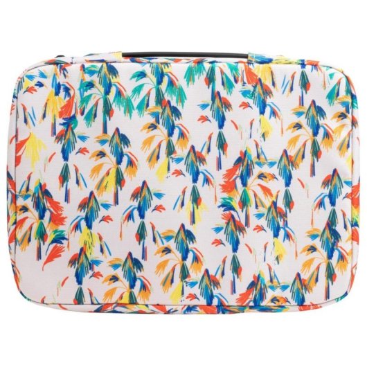 Funda Exacompta Afrika 14" poliéster reciclado multicolor resistente salpicos