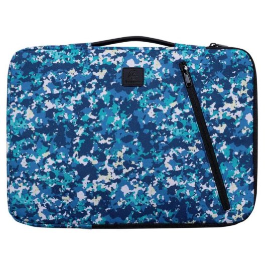 Notebook-Huelle EXACOMPTA Veggie 16 Zoll Recyceltes Polyester Blau/Tuerkis