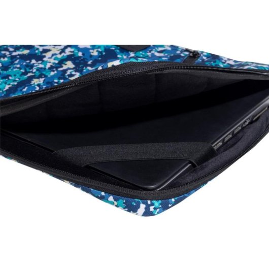 Notebook-Huelle EXACOMPTA Veggie 16 Zoll Recyceltes Polyester Blau/Tuerkis