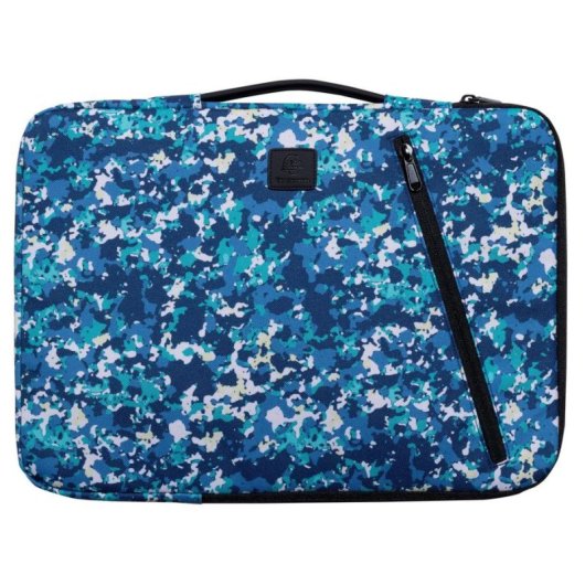 Notebook-Huelle EXACOMPTA Veggie 16 Zoll Recyceltes Polyester Blau/Tuerkis