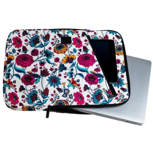 Funda portatile EXACOMPTA Paisley 14 pollici poliestere riciclato multicolore