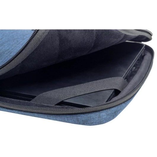 Funda Exacompta 17122E Poliéster Azul 14" Reciclada Unissexo Alça Bolso