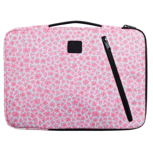 Notebook-Hülle EXACOMPTA Liberty 14 Zoll, recyceltes Polyester, Pink, Unisex