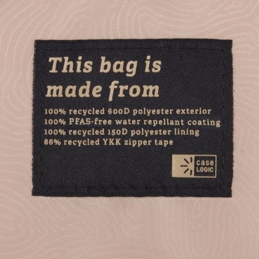 Laptop-Hülle Case Logic Invigo Eco INVIS116 Schwarz 15 Zoll wasserabweisend