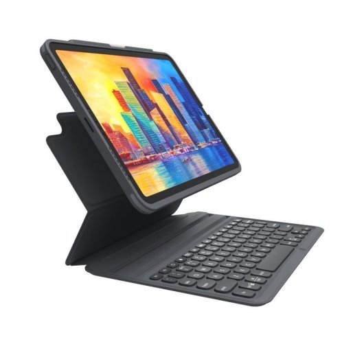 Teclado para tablet ZAGG Pro Keys Español iPad Air 10,9" retroiluminado inalámbrico gris