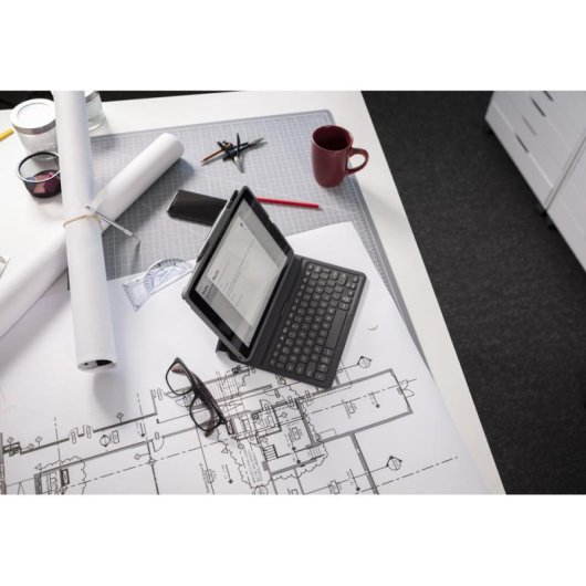 Teclado para tablet ZAGG Pro Keys Español iPad Air 10,9" retroiluminado inalámbrico gris