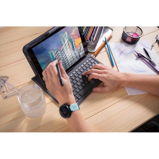 Tastiera per tablet ZAGG Messenger Folio 2 spagnolo per Apple iPad 10.2" 10.5" Bluetooth