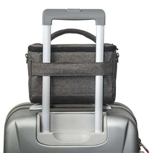 Kameratasche Hama Terra 135 Grau Polyester Recycelt Stoßfest Wasserdicht