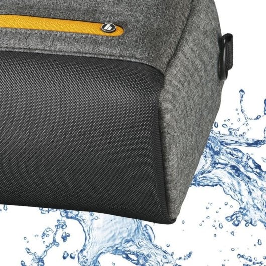 Kameratasche Hama Terra 135 Grau Polyester Recycelt Stoßfest Wasserdicht