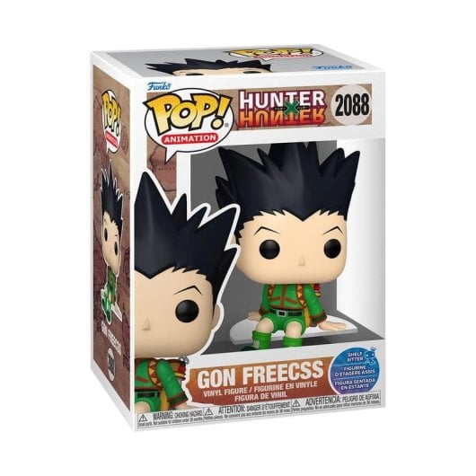 Figura colecionável FUNKO POP! 86533 Gon Freecss Hunter x Hunter Vinil Multicolorido