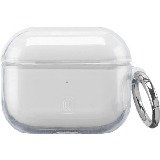 Étui Cellularline Clear AirPods Pro 3 Transparent avec crochet léger