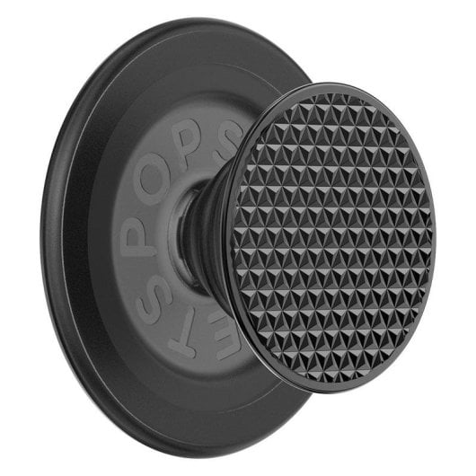 Grip PopSockets 807392 MagSafe Stand Triangle Knurl Schwarz iPhone 12+