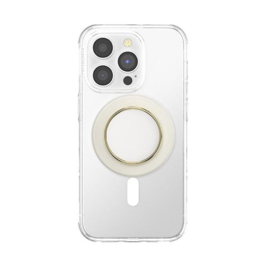 Grip PopSockets Coconut Cream Magnético Compatível Apple MagSafe Design Elegante