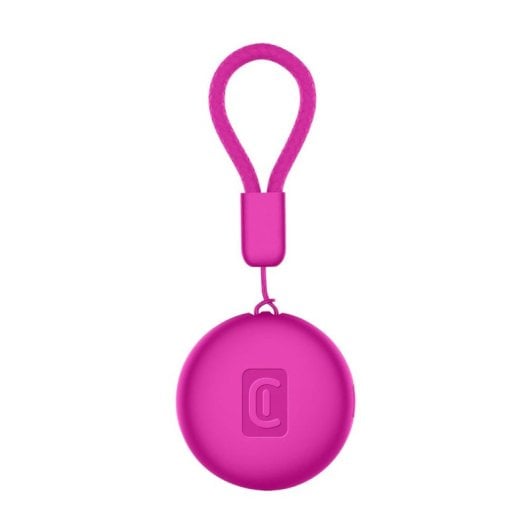 GPS-Tracker Cellularline Tracy Tag Rosa Bluetooth Batteriewechsel Android