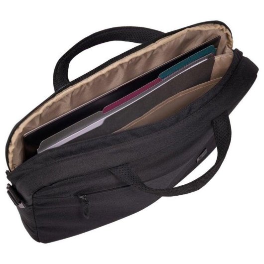 Aktentasche Case Logic Invigo Eco 14" schwarz recyceltes Polyester wasserabweisend