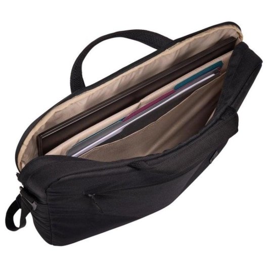 Aktentasche Case Logic Invigo Eco INVIA116 für Laptop 15.6" Polyester schwarz recycelt