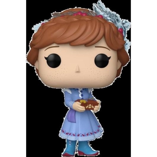 Figura colecionável FUNKO Anna Frozen Vinil 10 cm para fãs Disney