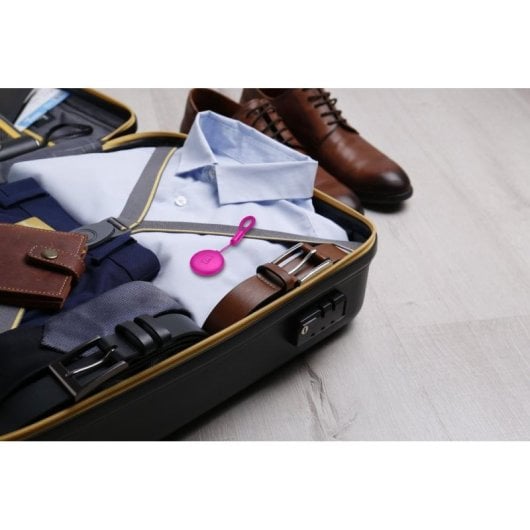 Localizador Cellularline Tracy Tag Compatível Apple Find My Rosa IP65 Bluetooth