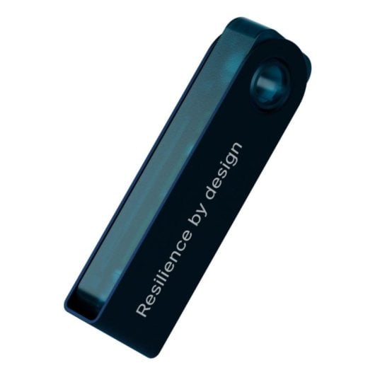 Monnaie offline LEDGER Nano S Plus Sécurité Bitcoin Ethereum USB-C Bleu