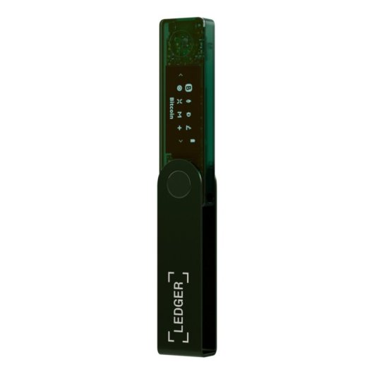 Portefeuille crypto LEDGER Nano X Vert Bluetooth USB-C OLED Sécurité avancée